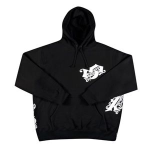 Supreme Old English Wrap Hoodie Sweatshirt